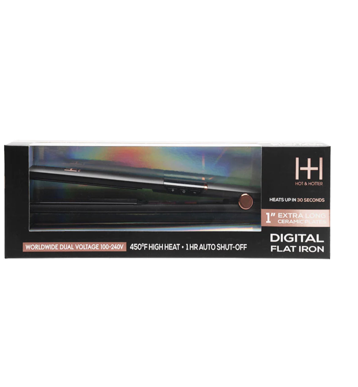 Hot & Hotter Ceramic Digital Flat Iron