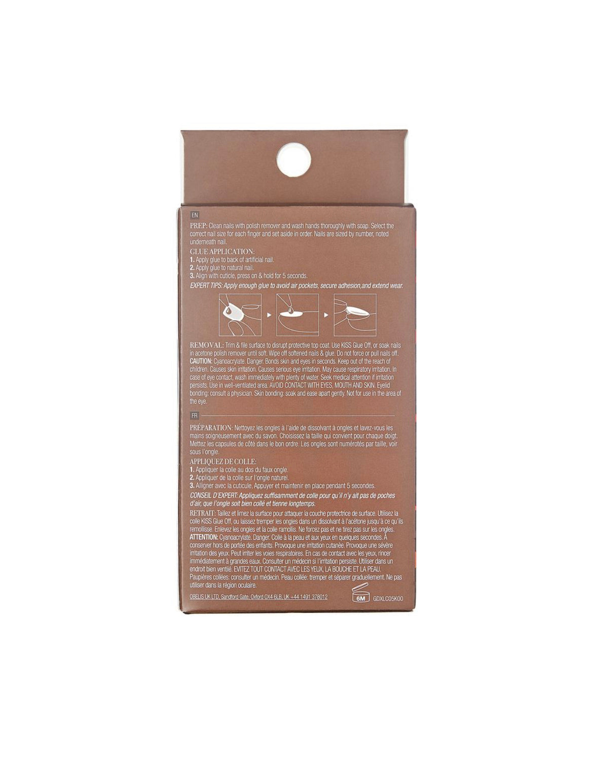 Kiss Gold Finger Trendy Nails (Black Beast)