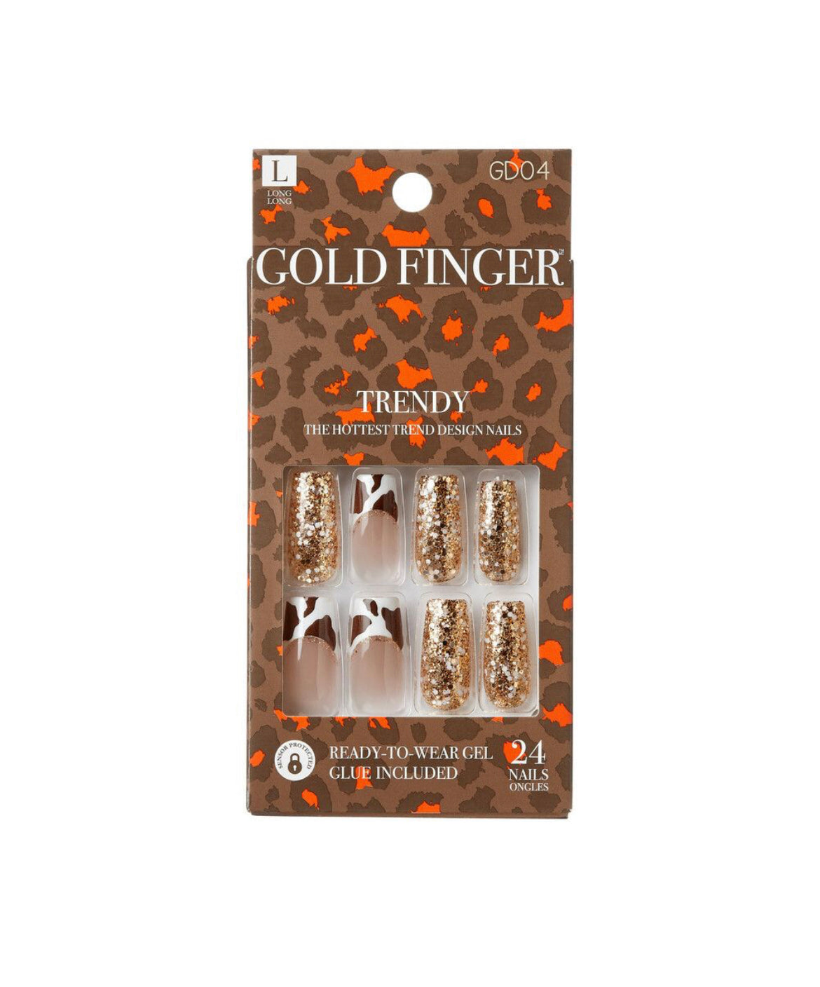 KISS | GOLD FINGER TRENDY NAILS- TOTALLY GOT THIS