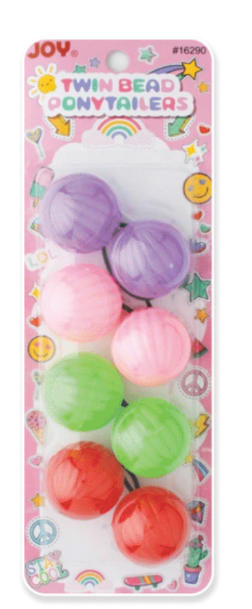 Joy Twin Ponytailers (4 count)