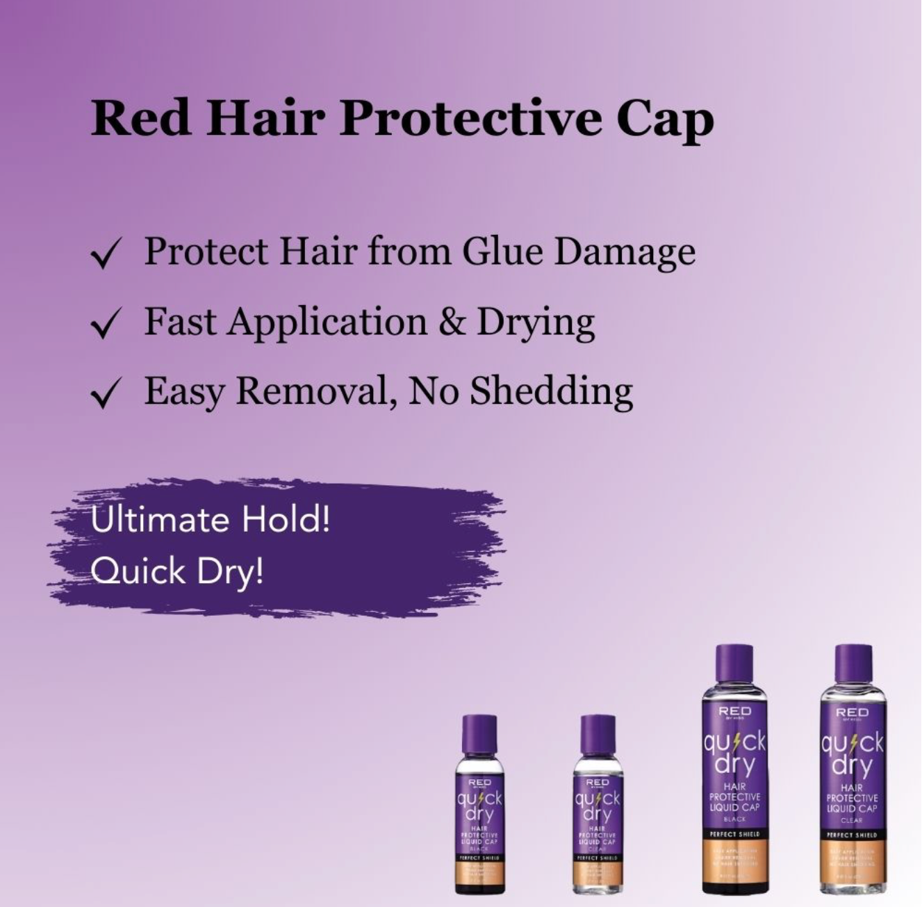 Red by Kiss Quick Dry Protective Liquid Cap