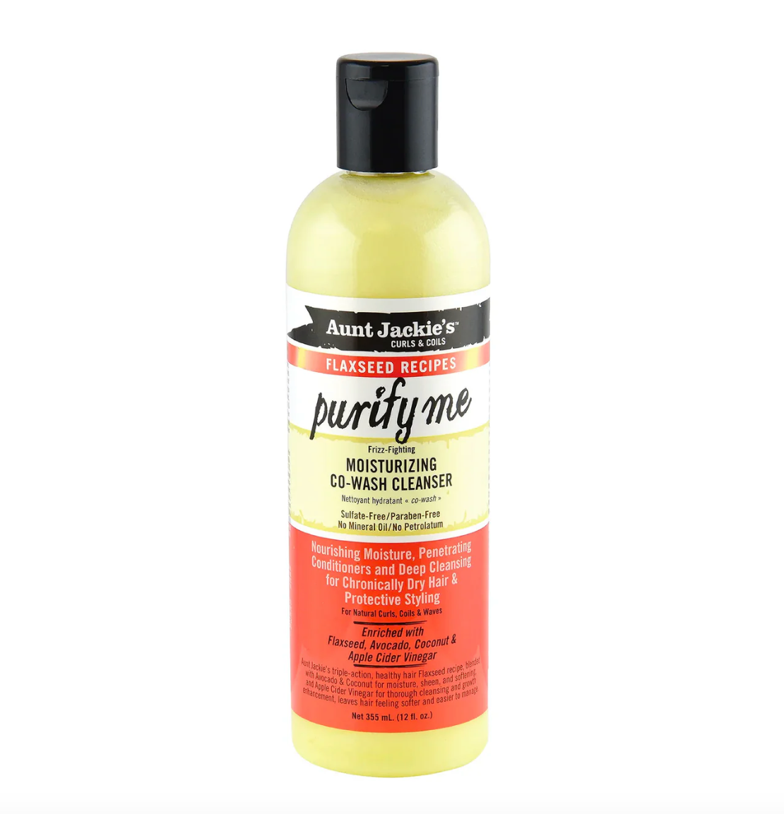 Aunt Jackie's Purify Me Moisturizing Co-Wash Cleanser