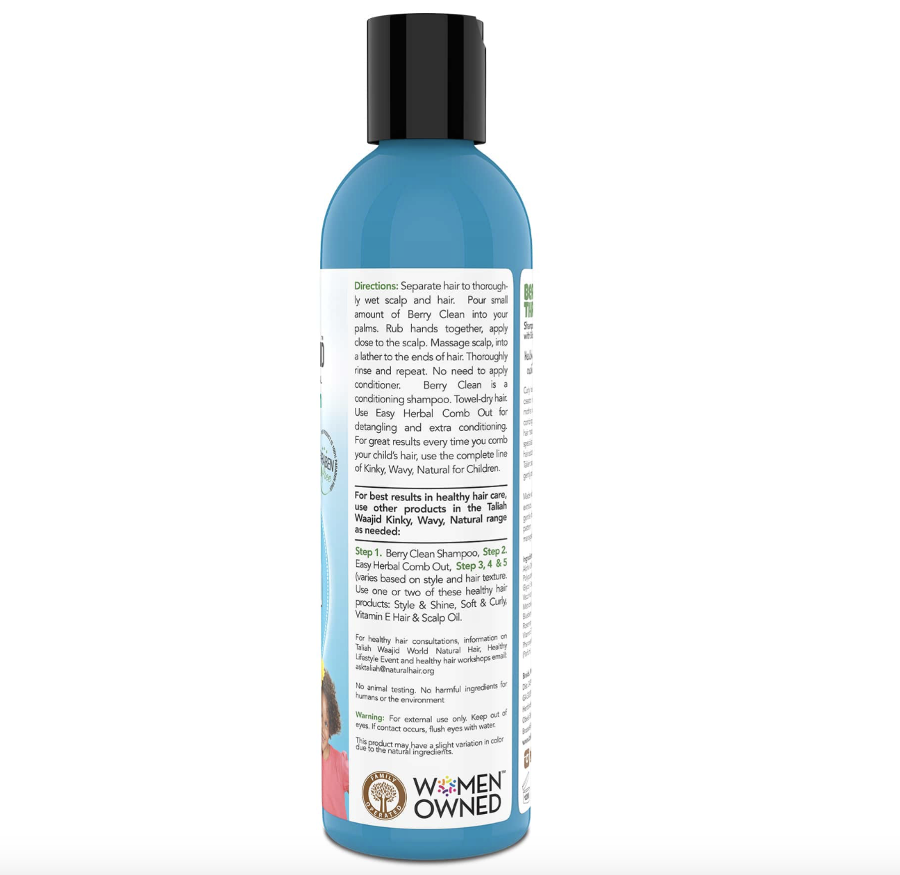 Taliah Waajid for Children Berry Clean 3-in-1 Shampoo