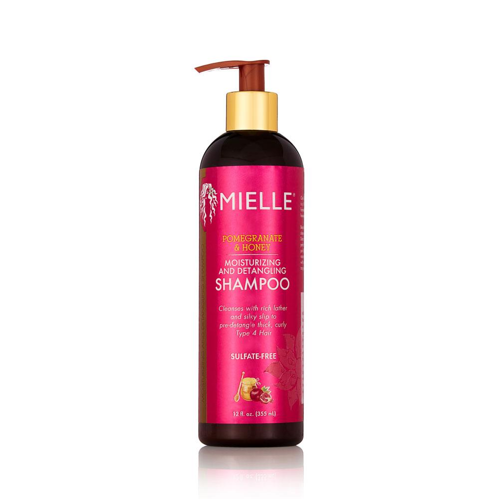 MIELLE ORGANICS- POMEGRANATE & HONEY MOISTURIZING & DETANGLING SHAMPOO - Elegant Boutique Beauty Supply