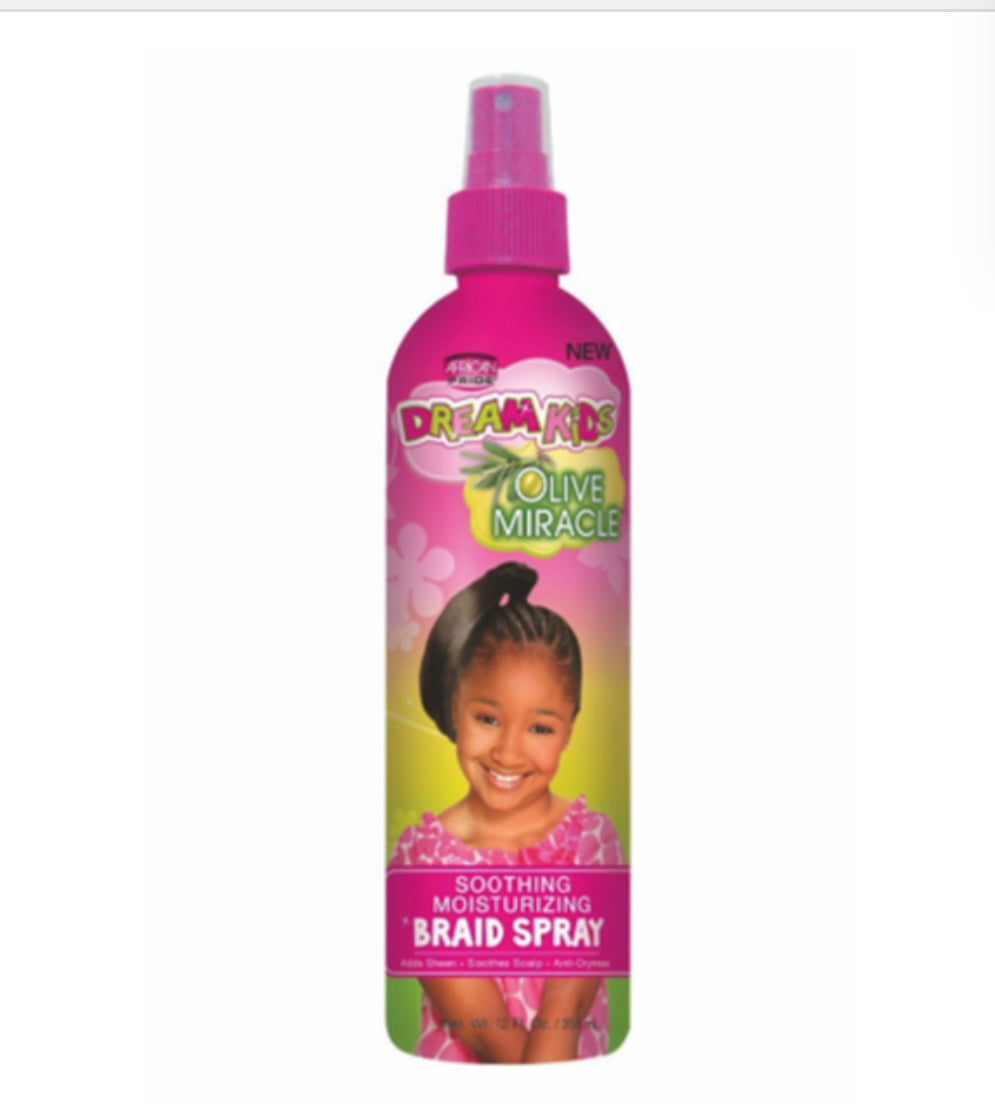 AFRICAN PRIDE-DREAM KIDS SOOTHING BRAID SPRAY - Elegant Boutique Beauty Supply