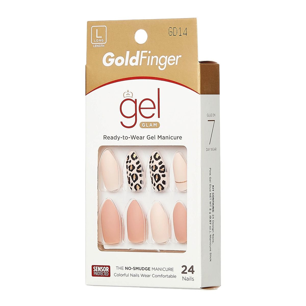 KISS | GOLD FINGER TRENDY NAILS- TROUBLEMAKER