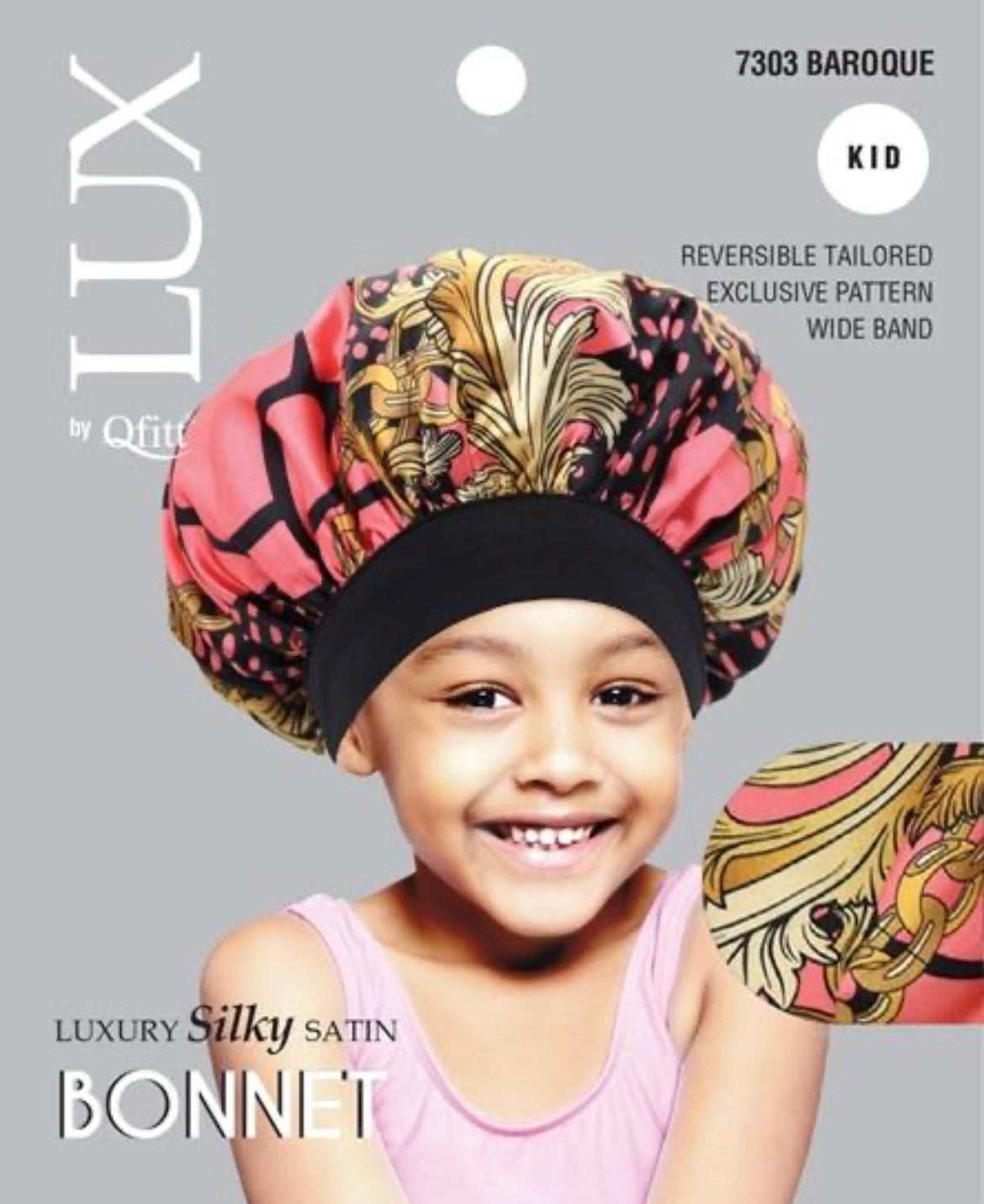 Lux Luxury Silk Satin Bonnet (Kids)