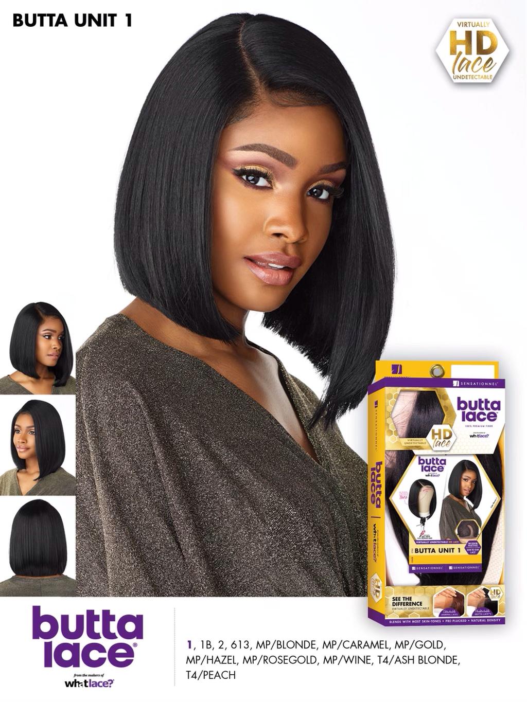 SENSATIONNEL HD LACE FRONT WIG BUTTA LACE UNIT 1 - Elegant Boutique Beauty Supply