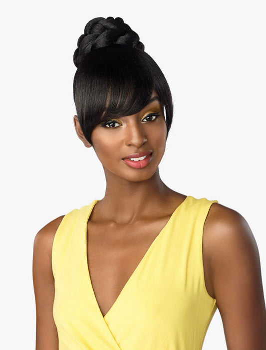 Sensationnel Instant Bun with Bangs (Gia)