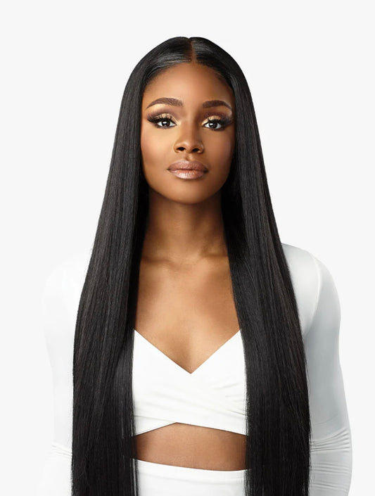 SENSATIONNEL BUTTA LACE HUMAN HAIR BLEND STRAIGHT 32"