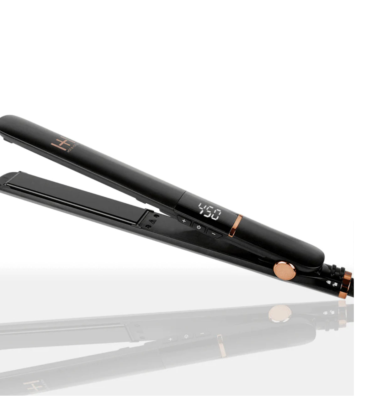 HOT & HOTTER EXTRA LONG CERAMIC DIGITAL FLAT IRON