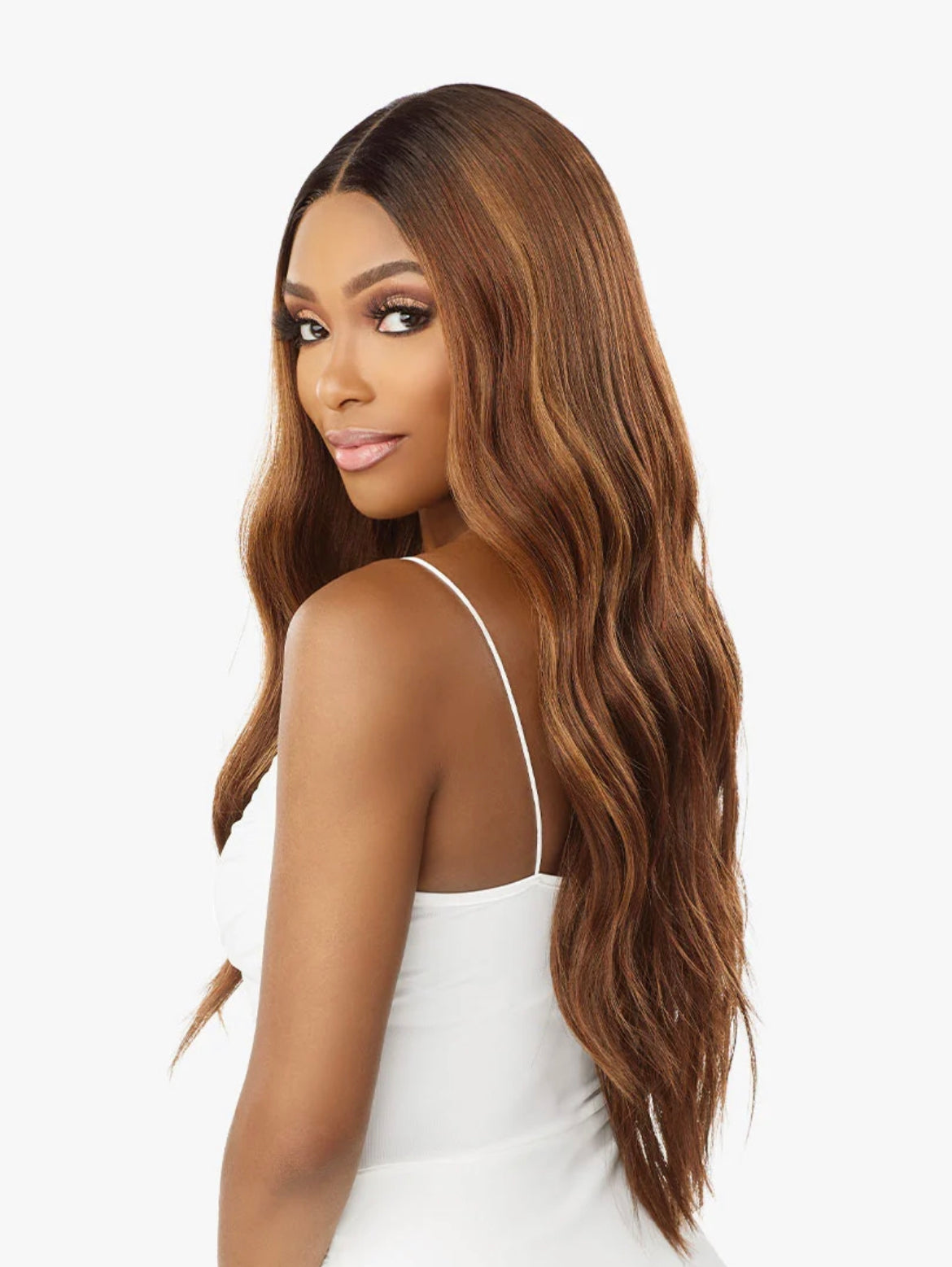 Sensationnel Butta Lace Human Hair Blend (Loose Beach Wave 28")