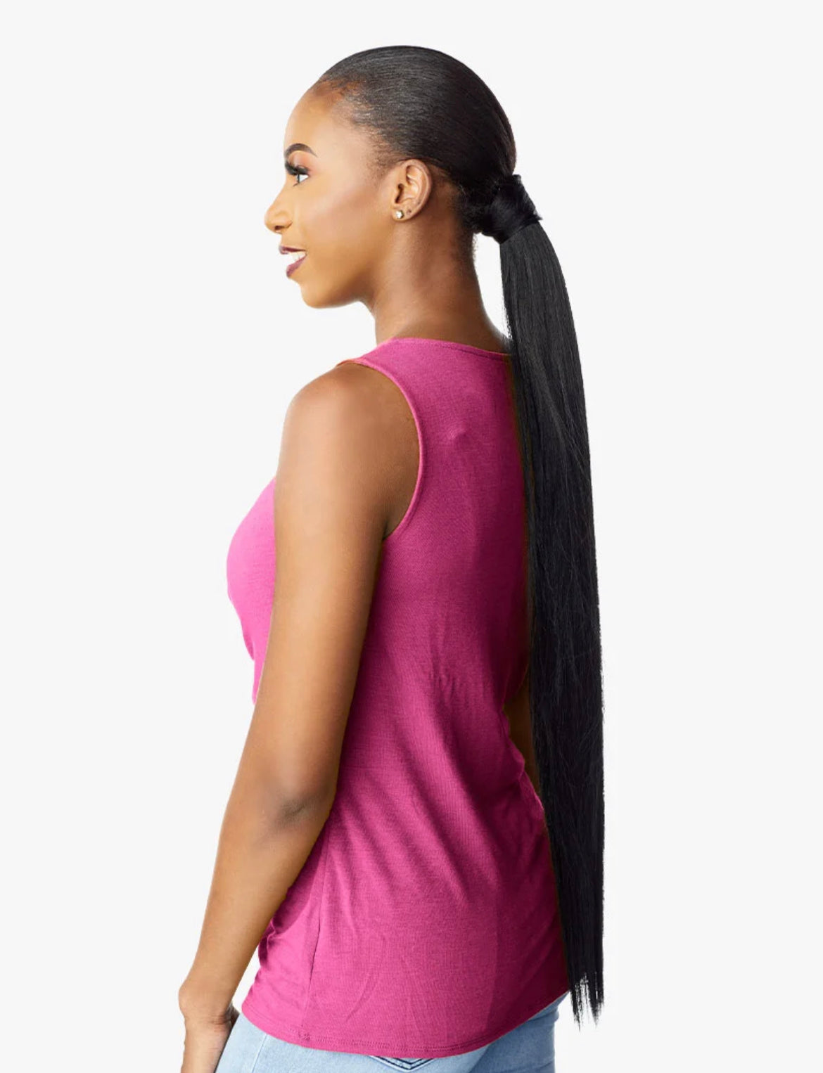 SENSATIONNEL SYNTHETIC PONYTAIL INSTANT PONY WRAP- STRAIGHT 30"