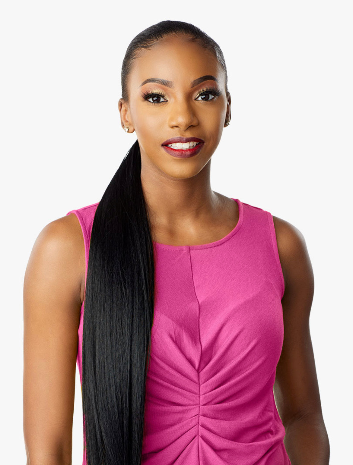 SENSATIONNEL SYNTHETIC PONYTAIL INSTANT PONY WRAP- STRAIGHT 30"