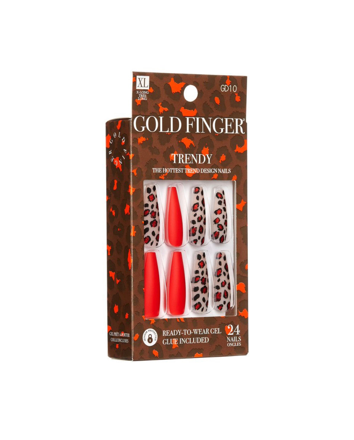 KISS | GOLD FINGER TRENDY NAILS- UNDERNEATH THE TREE – Elegant Boutique  Beauty Supply