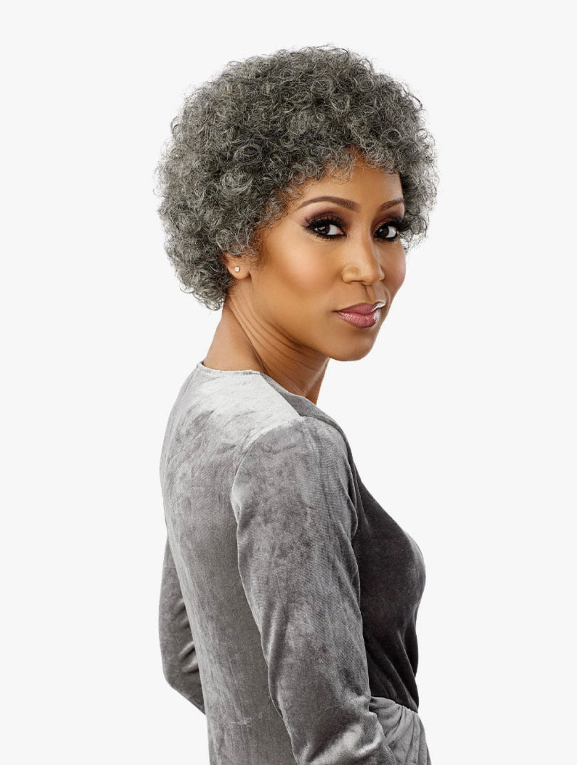 Sensationnel Empire Wig Salt & Pepper Human Hair (Bliss)