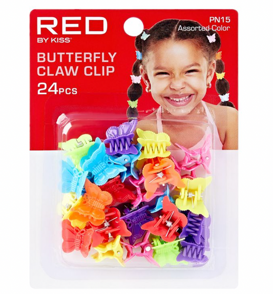 Red by Kiss Kids Butterfly Claw