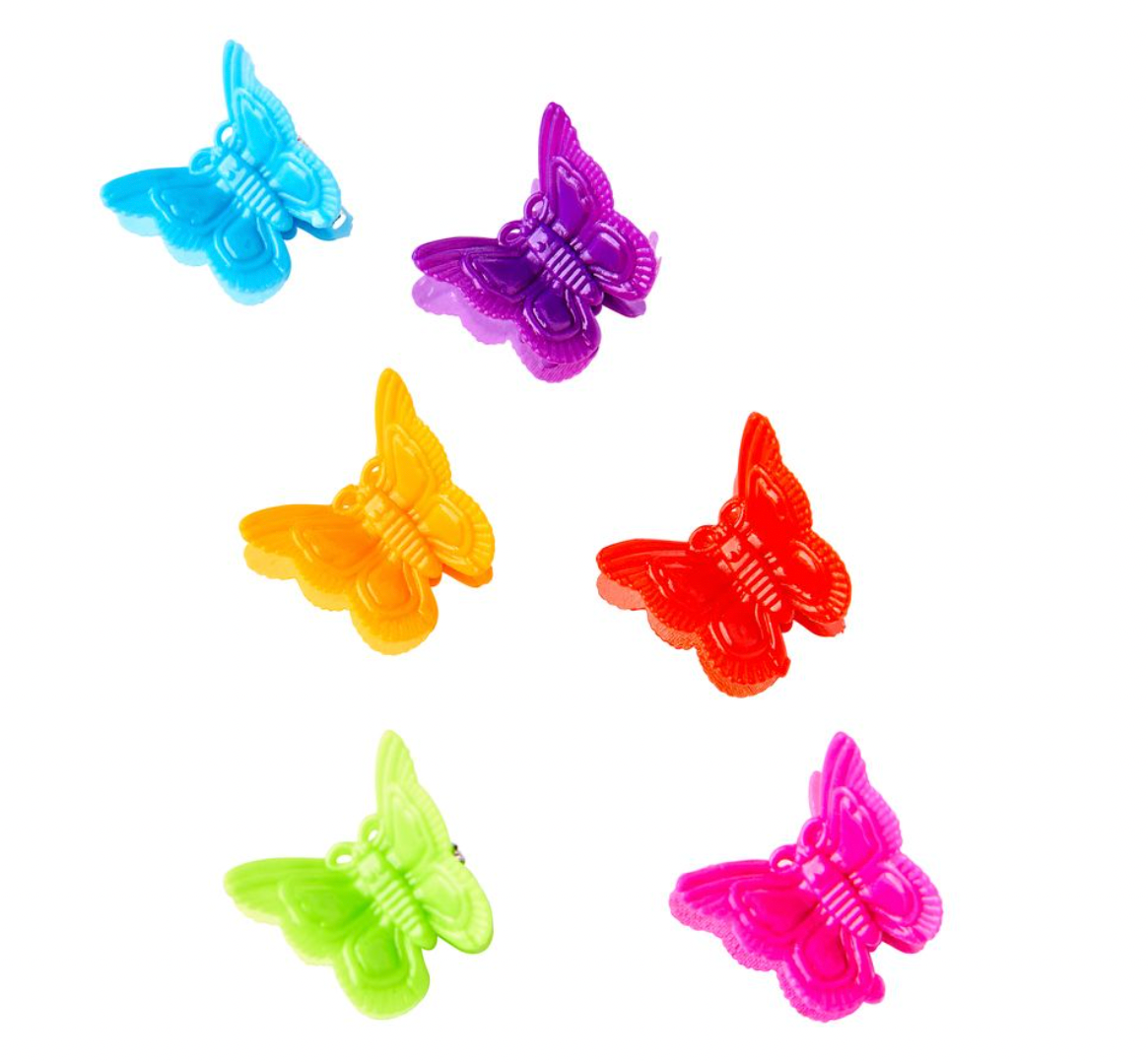 RED BY KISS- KIDS BUTTERFLY CLAW (24pcs)
