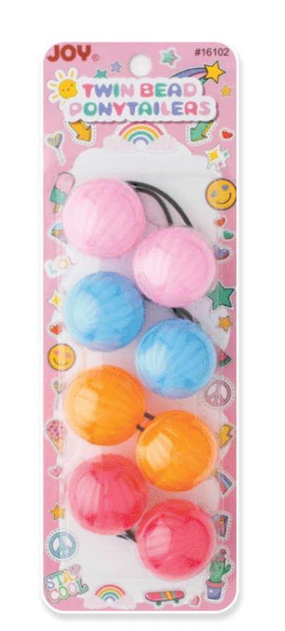Joy Twin Ponytailers (4 count)