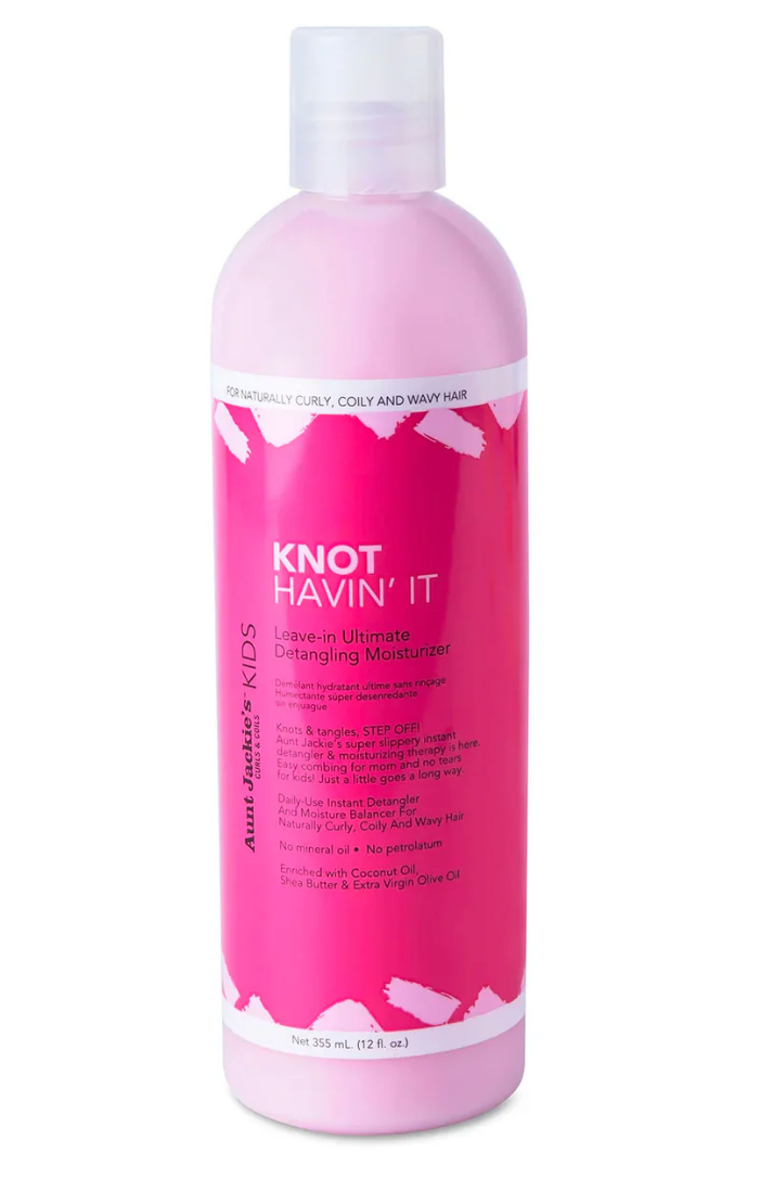 AUNT JACKIE'S KIDS KNOT HAVIN' IT- LEAVE-IN ULTIMATE DETANGLING MOISTURIZER