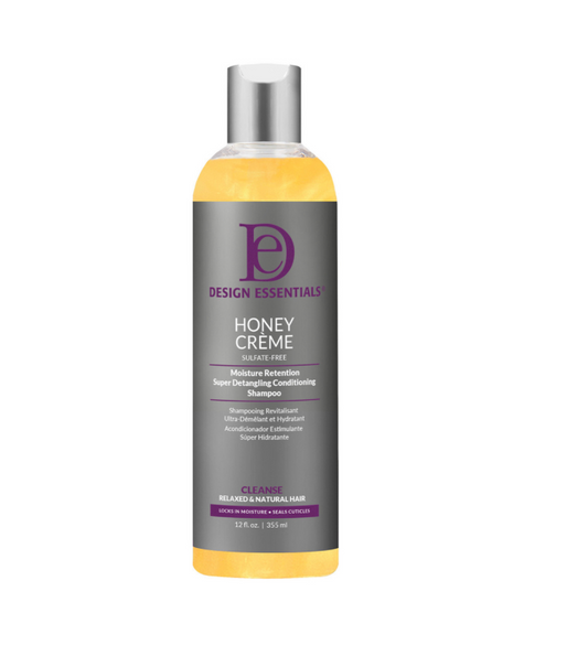 Design Essentials Honey Crème Moisture Retention Super Detangling Conditioning Shampoo
