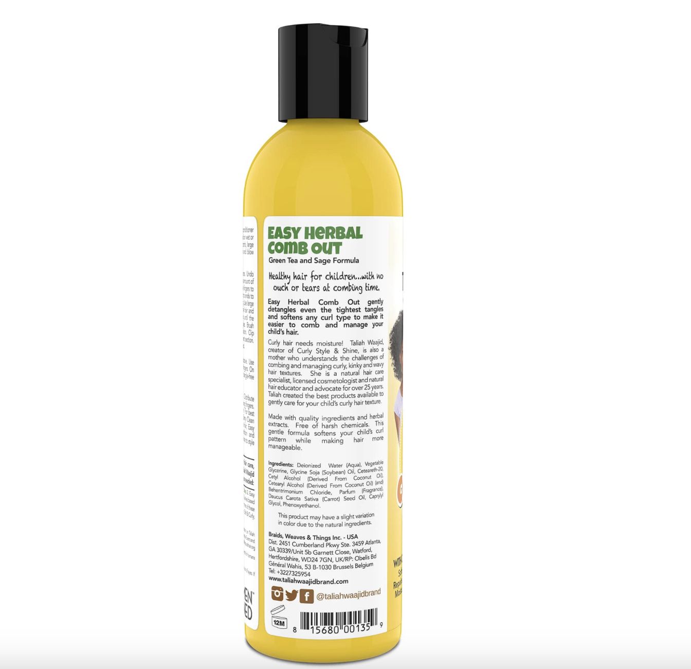 Taliah Waajid Easy Herbal Comb Out 8oz