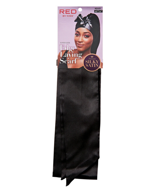 Red by Kiss Silky Satin Edge Scarf