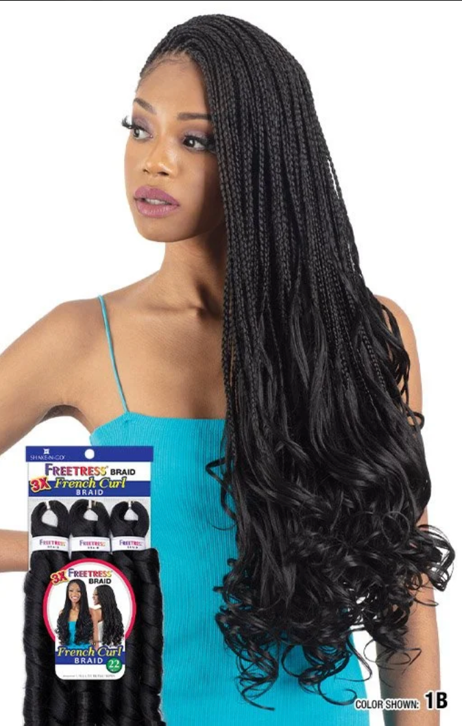 Freetress French Curl Braid 22" (3x)