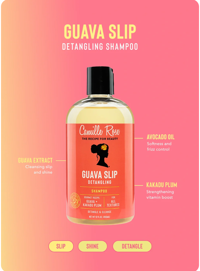 Camille Rose Guava Slip Shampoo