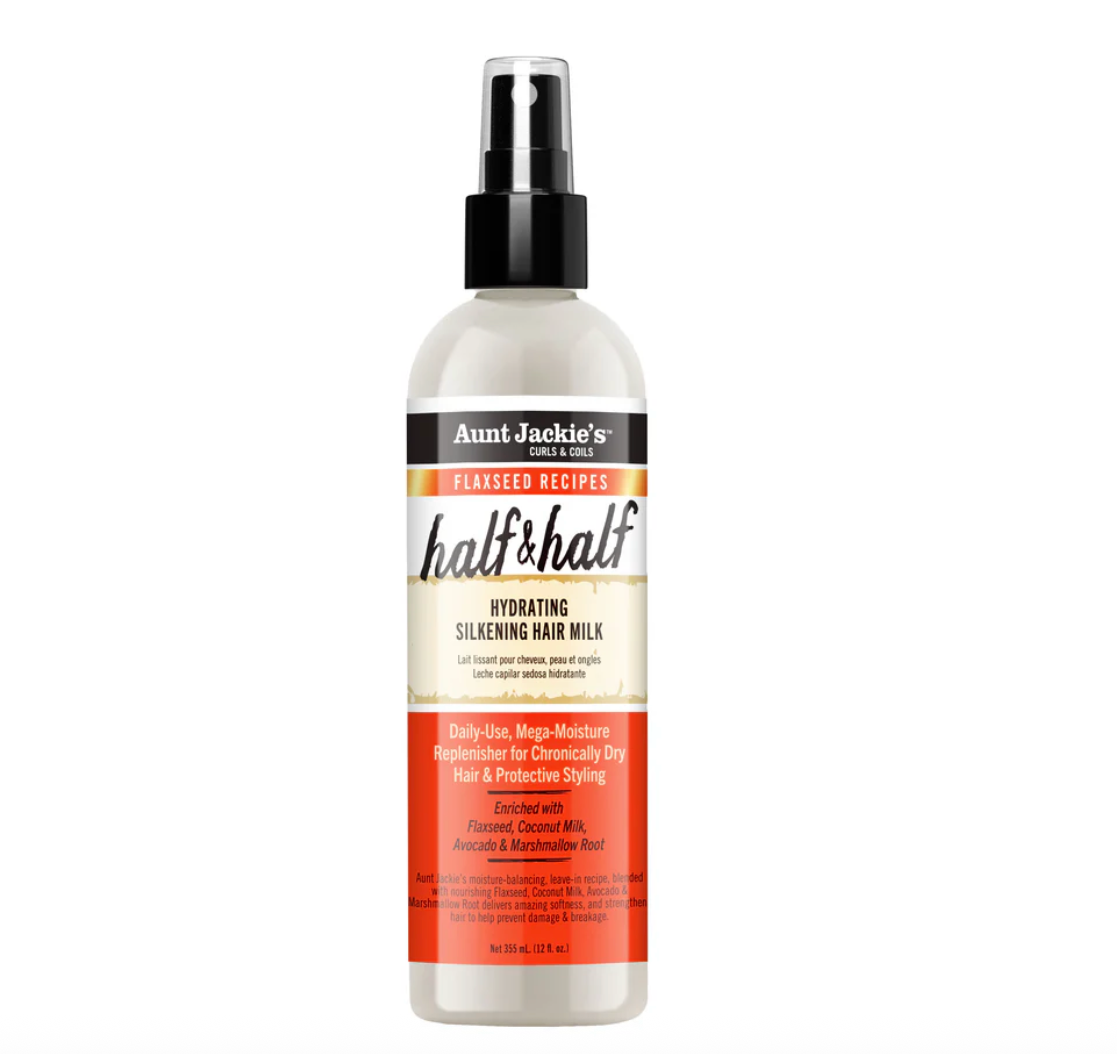 Aunt Jackie's Half & Half Hydrating Silkening Hair Milk