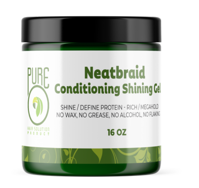PureO Neatbraid Conditioning Hair Gel