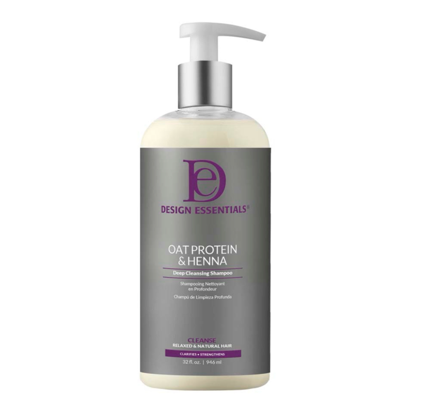 Design Essentials Oat Protein & Henna Deep Cleansing Shampoo