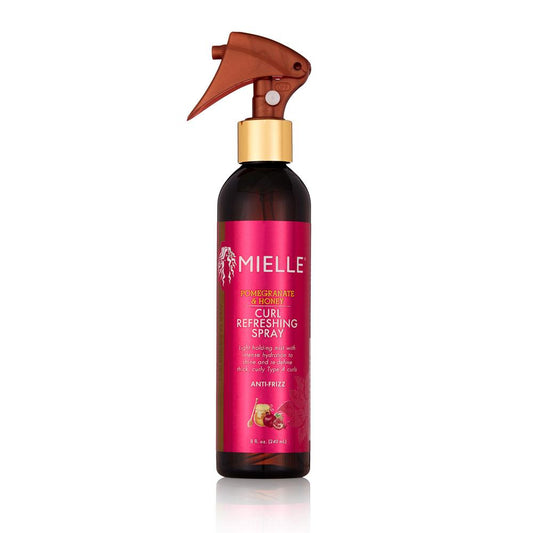 MIELLE ORGANICS- POMEGRANATE & HONEY CURL REFRESHING SPRAY - Elegant Boutique Beauty Supply
