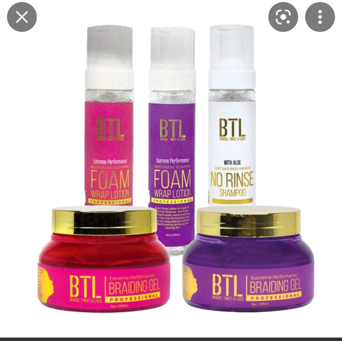 BTL Foam Wrap Lotion (Supreme)