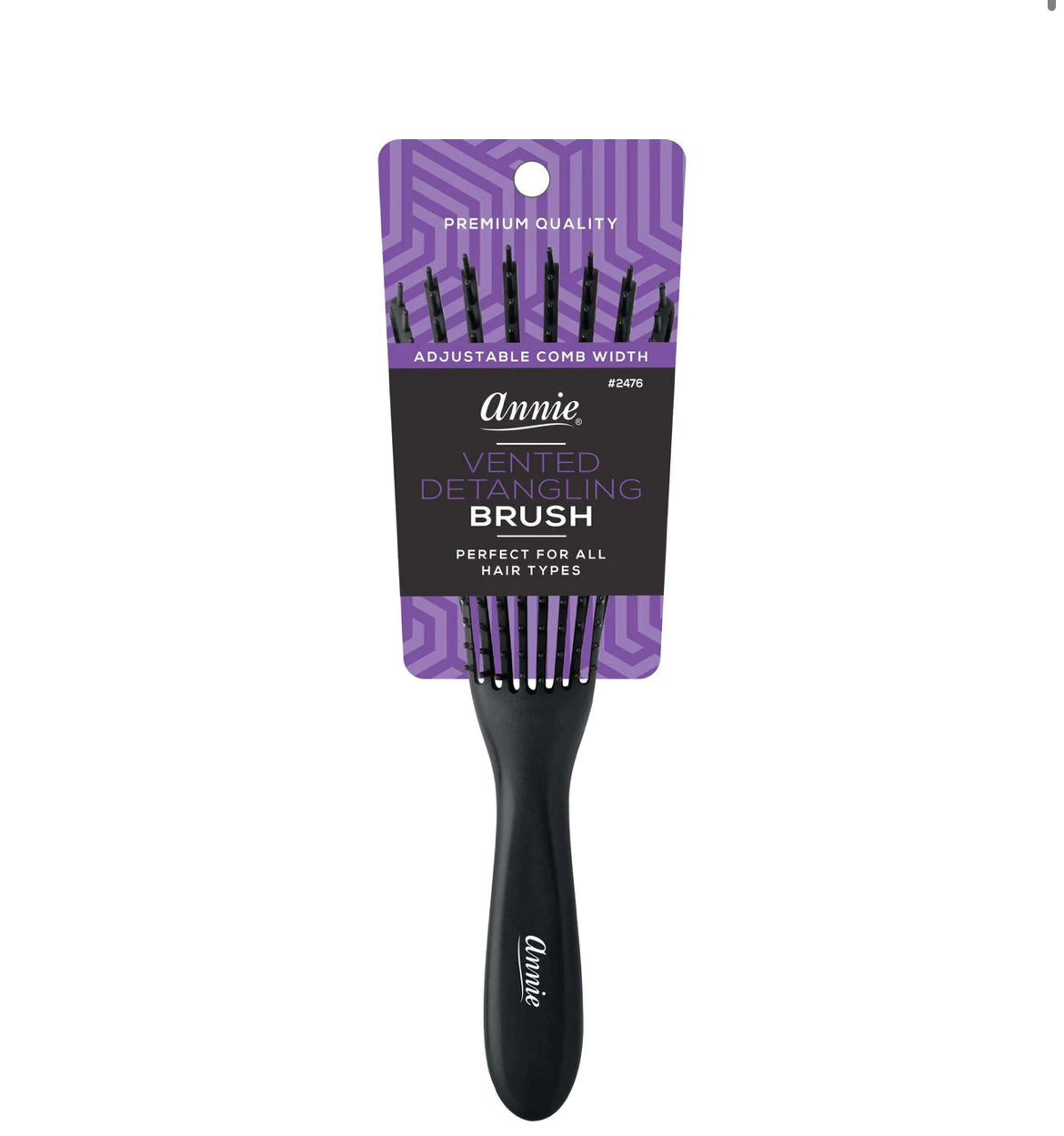 VENTED DETANGLER BRUSH- ASSORTED COLORS