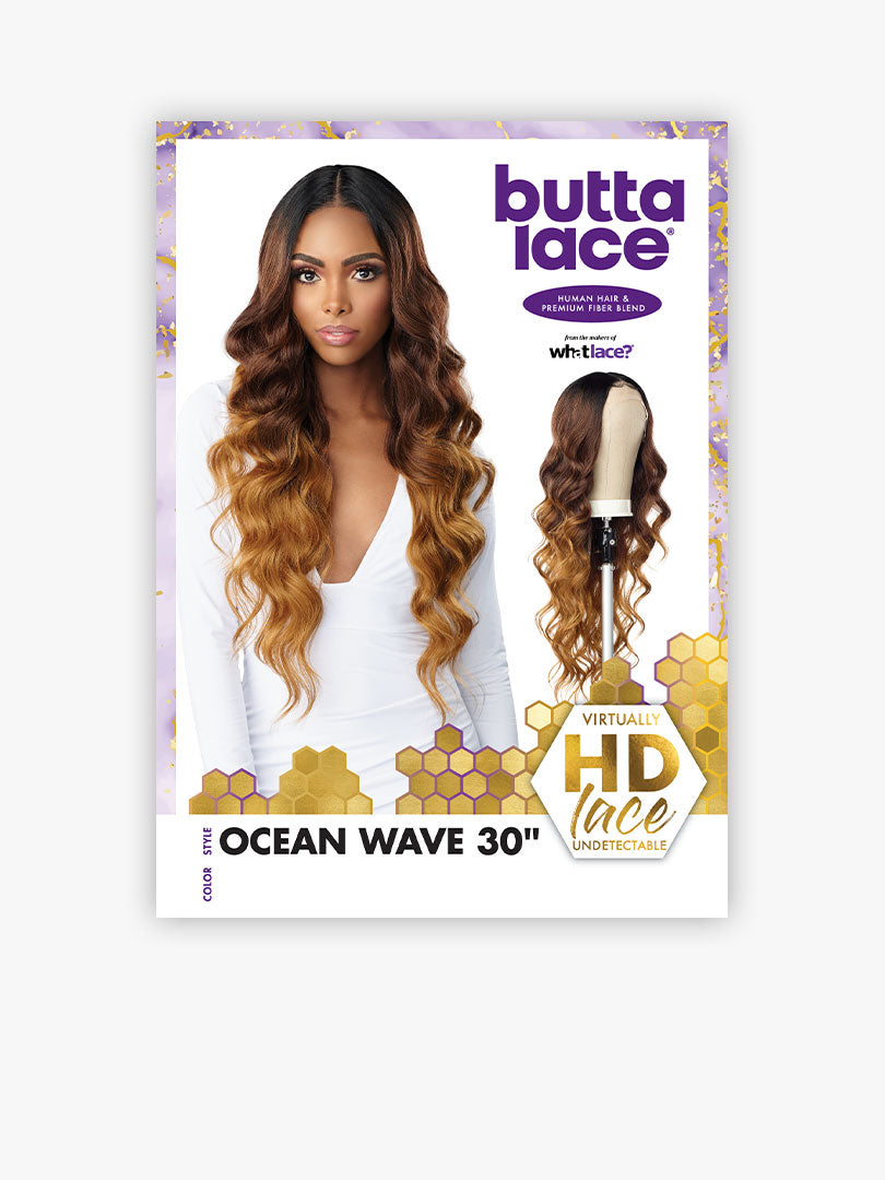 Sensationnel Butta Lace Human Hair Blend (Ocean Wave 30")