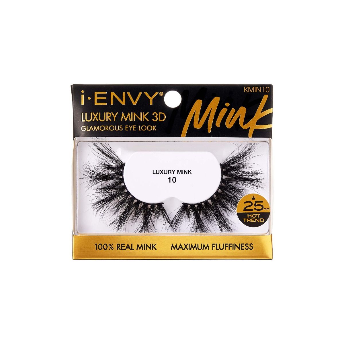 KISS | i ENVY LUXURY MINK 3D EYELASHES- 10