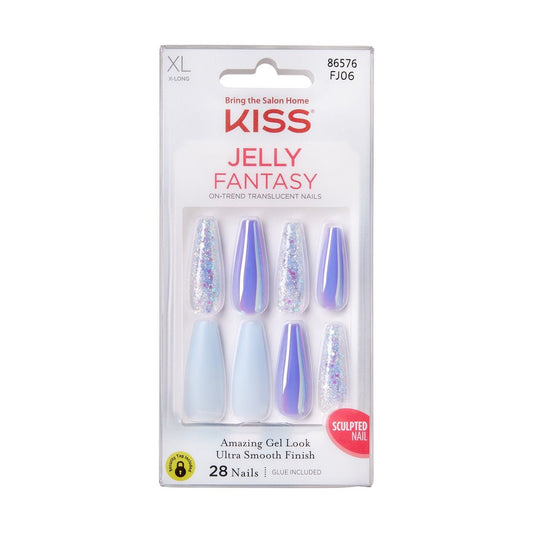 Kiss Jelly Fantasy Nails (Cherry Jelly)