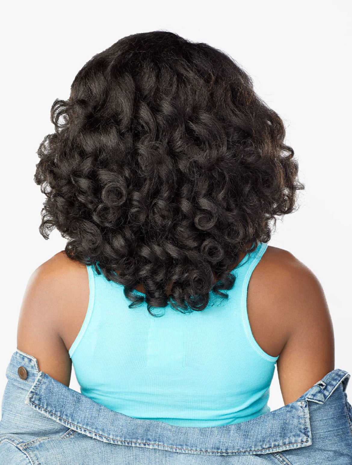 Sensationnel Curls Kinks & Co. Clip-In Extensions (Boss Lady 10" Premium Fiber)