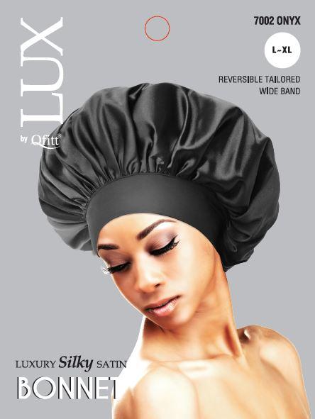 LUX LUXURY SILKY SATIN BONNET / L-XL - Elegant Boutique Beauty Supply