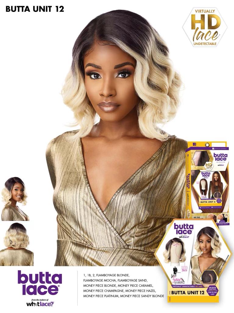 SENSATIONNEL HD LACE FRONT WIG BUTTA LACE UNIT 12 - Elegant Boutique Beauty Supply