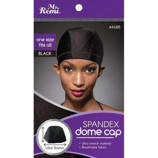 MS. REMI SPANDEX DOME CAP - Elegant Boutique Beauty Supply