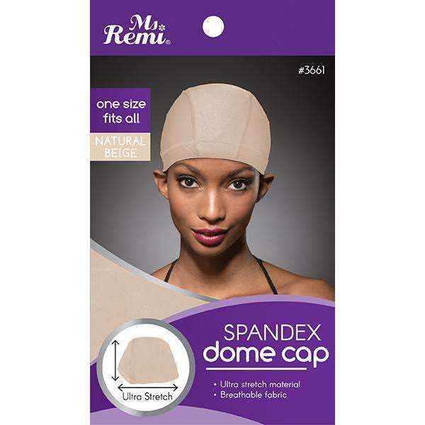 MS. REMI SPANDEX DOME CAP - Elegant Boutique Beauty Supply