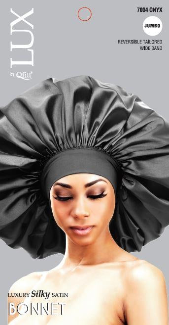 LUX LUXURY SILKY SATIN BONNET- JUMBO - Elegant Boutique Beauty Supply