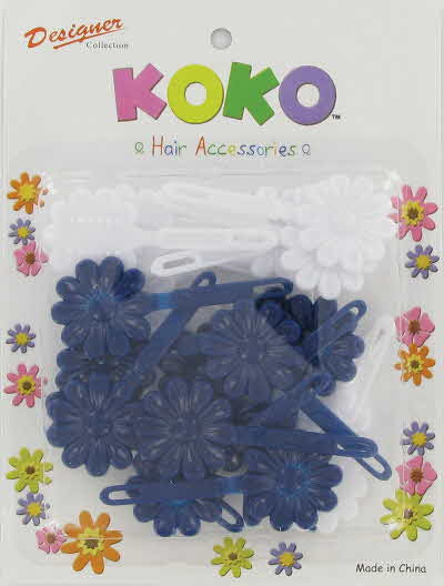 KOKO HAIR BARRETTES- 18CT - Elegant Boutique Beauty Supply