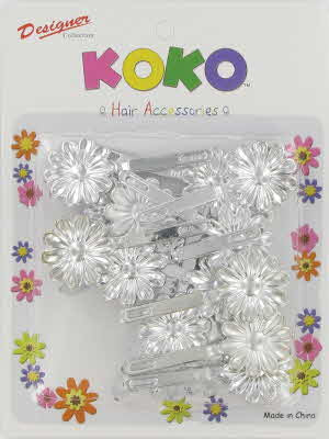 KOKO HAIR BARRETTES- 18CT - Elegant Boutique Beauty Supply
